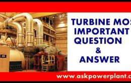 MOST IMPORTANT TURBINE OPERATION QUESTION ANSWER